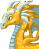 Tiny Castle Gold Dragon